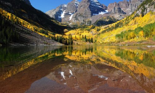 Hike the Maroon Bells col.